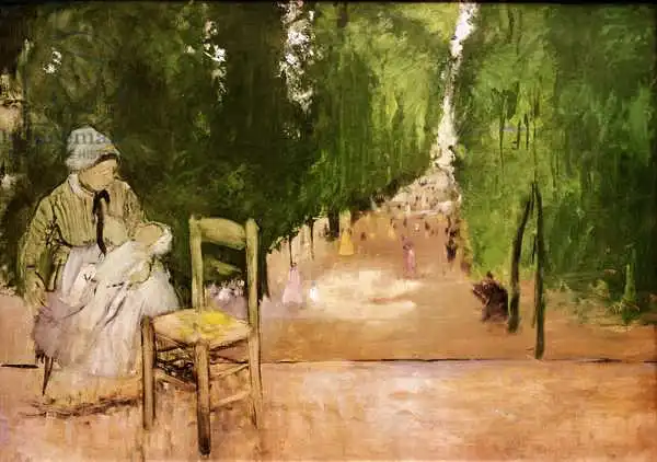 Degas, Edgar: In the Jardin du Luxeumbourg