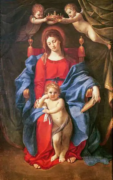Reni, Guido: Madonna of the Chair or Madonna della Seggiola