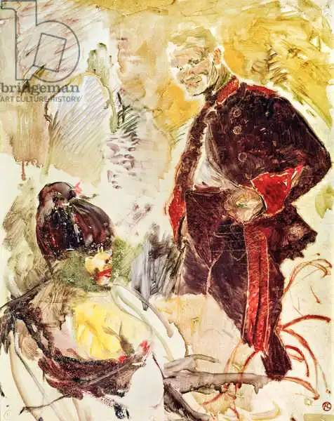 Toulouse-Lautrec, H.: Artilleryman and girl