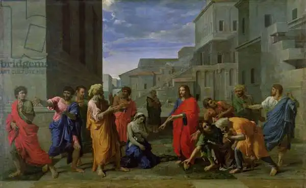 Poussin, Nicolas: Woman Taken in Adultery