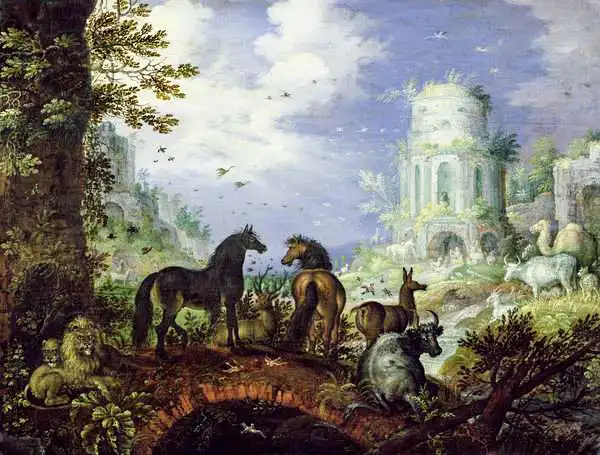 Savery, Roelandt Jacobsz: Orpheus Charming the Animals