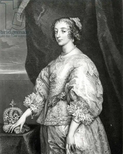 Dyck, van Anthony: Reine Henrietta Maria