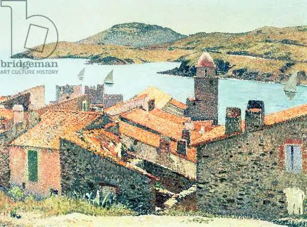 Martin, Henri: Toits rouges à Collioure