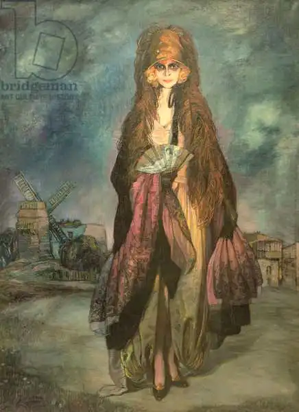 Zuloaga, Ignacio: Portrait de la Marquesa Casati