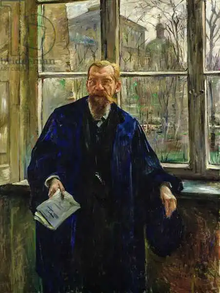 Corinth, Lovis: Portrait du Dr Edward Meyer