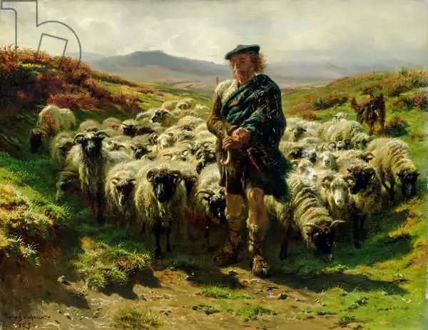 Bonheur, Rosa: The Highland Shepherd