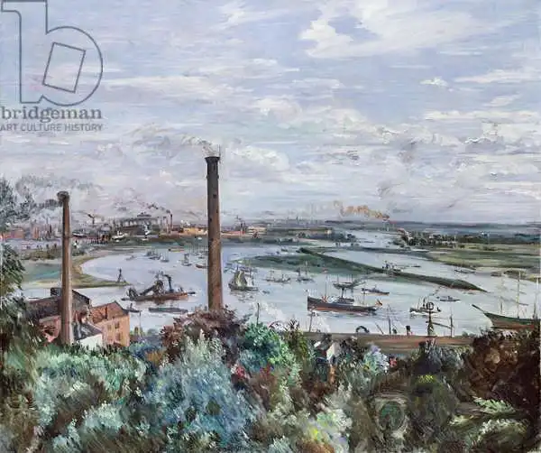 Corinth, Lovis: Vue de Kohlbrand