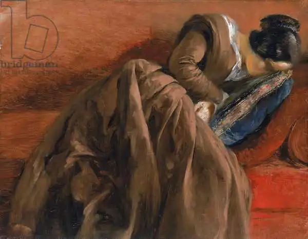 Menzel, Adolph: Emilie, the Artist