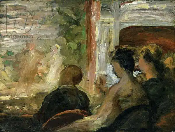 Daumier, Honore: Box at the Theatr