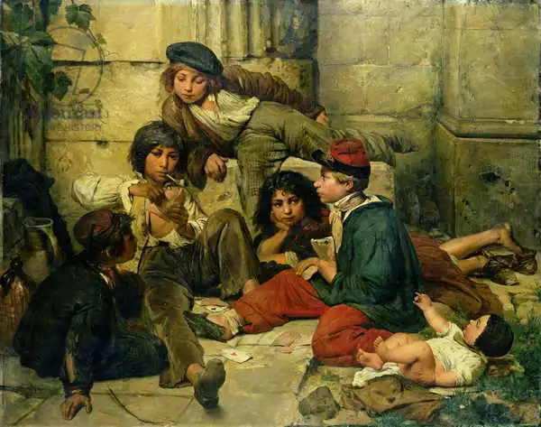 Hausmann, Friedrich Karl: Children of the Streets of Paris