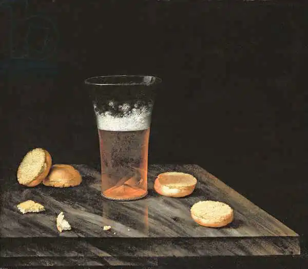 Hinz, Johann Georg: Still life with Beer Glass