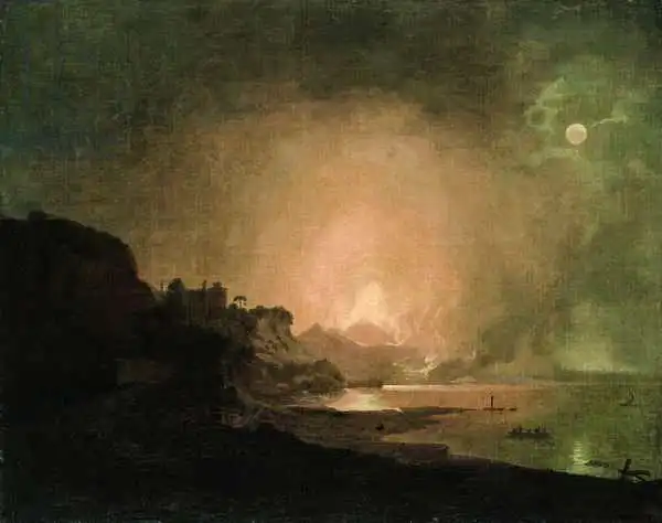 Wright, Joseph: Eruption of Mount Vesuvius