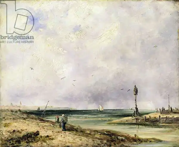Bonington, Richard Parkes: Scène de plage