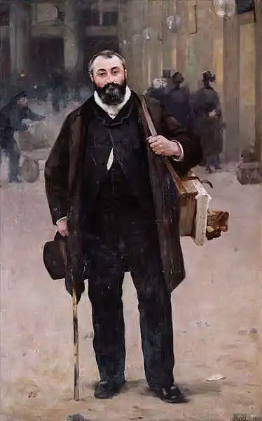 Roll, Alfred: Portrait de Pierre-Emmanuel Damoye (1847-1916) 1886