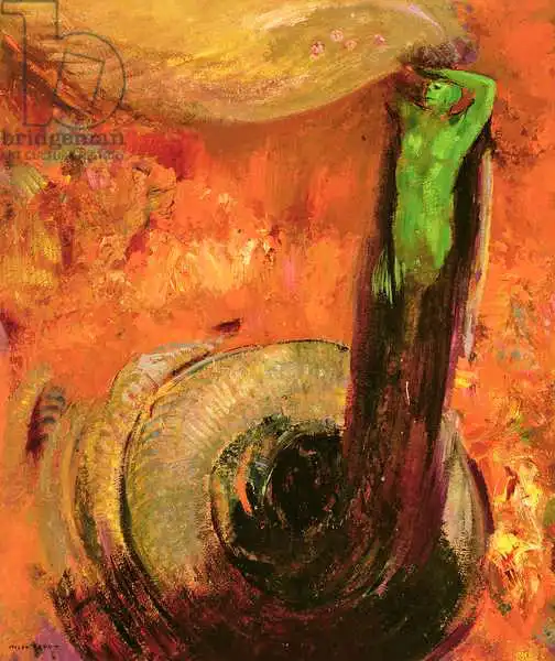 Redon, Odilon: Mort verte