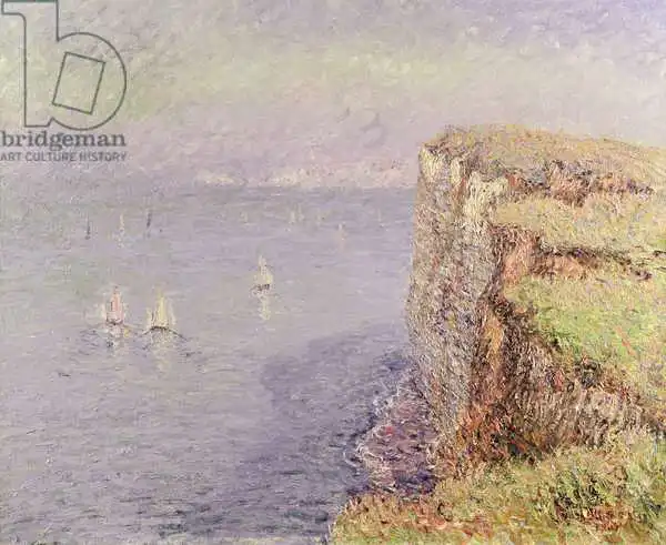 Loiseau, Gustave: Cliffs in Normandy