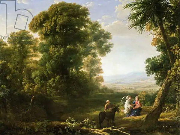 Lorrain, Claude: The Rest on the Flight into Egypt, 1635-6