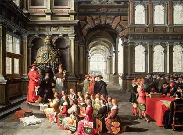 Delen, Dirck van: Allegory of the Oppression of the Dutch under the Duke of Alba