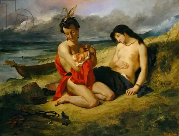Delacroix, Eugene: The Natchez