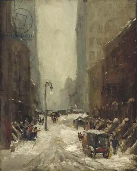 Henri, Robert: Snow in New York
