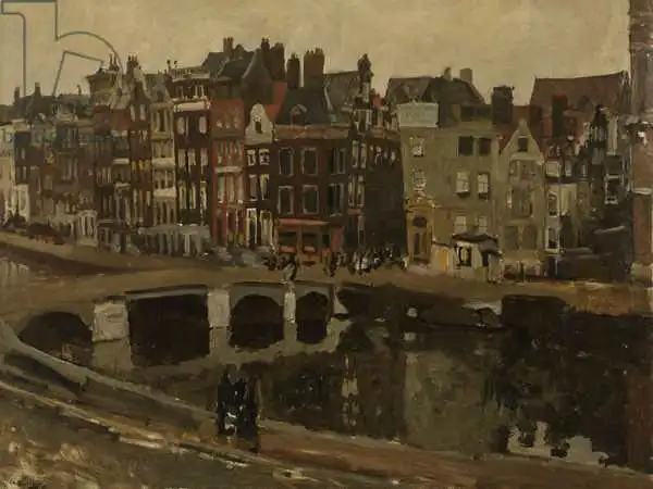 Breitner, George Hendrik: Rokin in Amsterdam