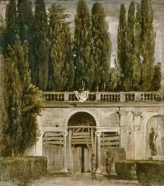 Velazquez, Diego: View of the Gardens of the Villa Medici in Rome