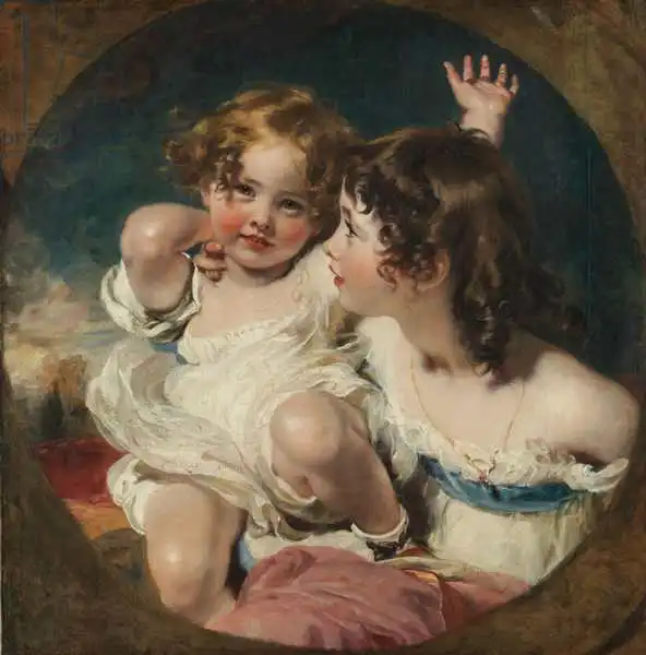 Lawrence, Thomas: Calmady Children (Emily, and Laura Anne)