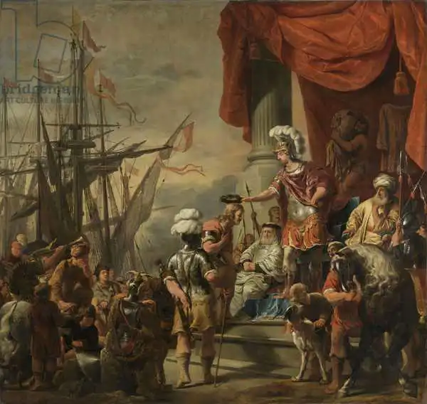 Bol, Ferdinand: Aeneas at the Court of Latinus, c.1661