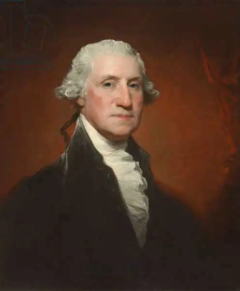 Stuart, Gilbert: George Washington (Vaughan-Sinclair portrait)