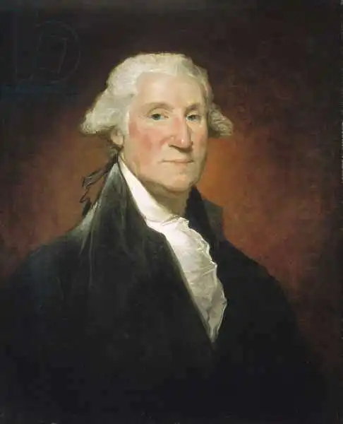 Stuart, Gilbert: George Washington (Vaughan) portrait