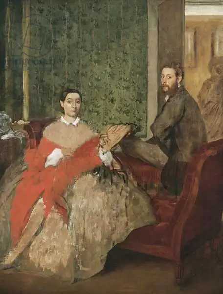 Degas, Edgar: Edmondo and ThA?rA?se Morbilli