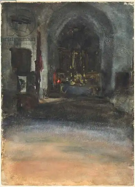 Sargent, John Singer: Spanische Kircheninterne