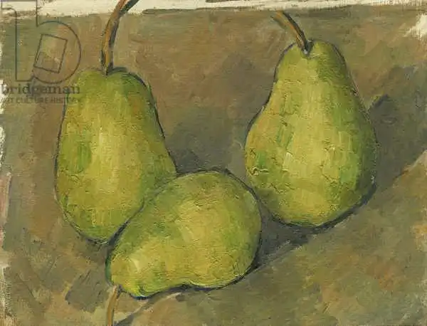 Cézanne, Paul: Three Pears, 1878-9
