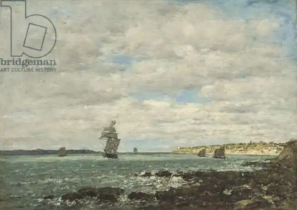 Boudin, Eugene Louis: Côte de Bretagne