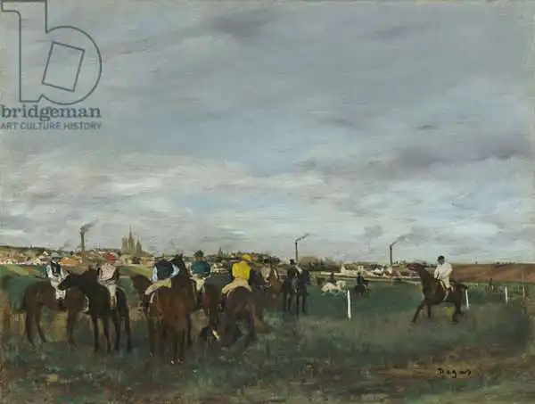 Degas, Edgar: The Races, 1871-2