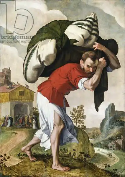 Unknown: La guérison du paralytique, 1560-90