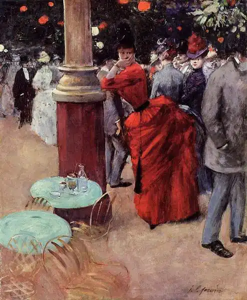 Forain, Jean Louis: Al Giardino Pubblico