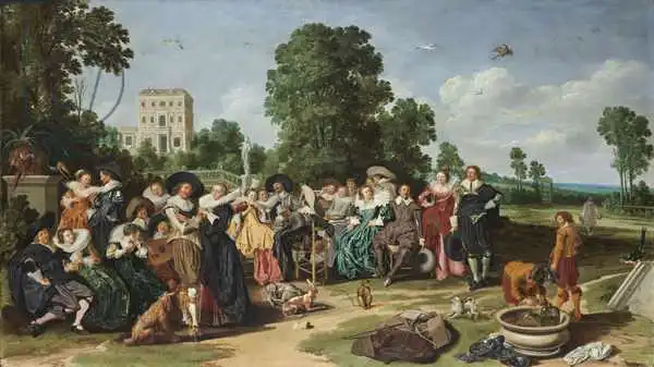 Hals, Dirck: The Fete Champetre