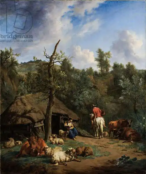 Velde, Adriaen van de: The Hut