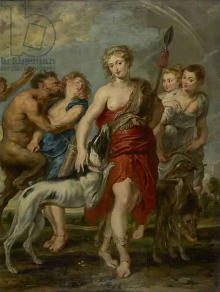 Rubens, Peter Paul: Diana et ses nymphes à la chasse, 1627-8