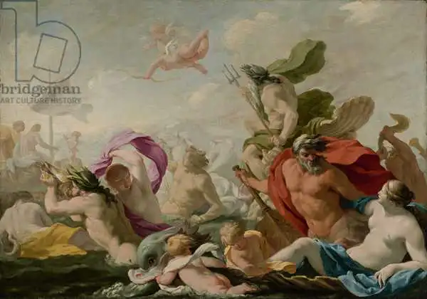 Le Sueur, Eustache: Marine Gods Paying Homage to Love, c.1636-8
