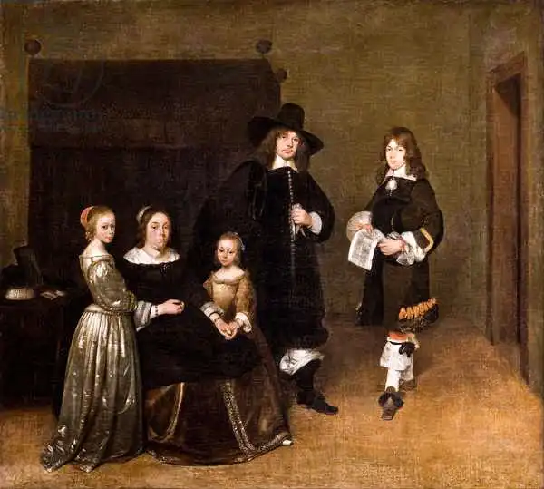 Borch, Gerard: Portrait of a Family