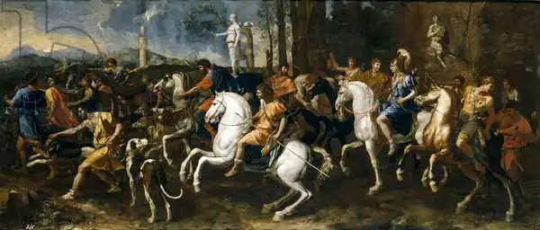 Poussin, Nicolas: Hunt of Meleager