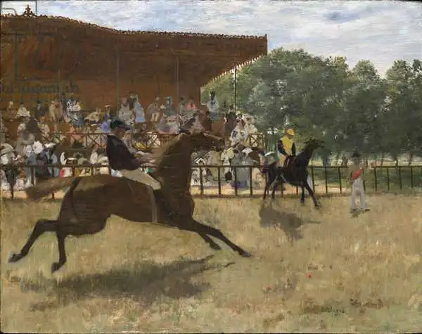 Degas, Edgar: Le faux départ, c.1869-72