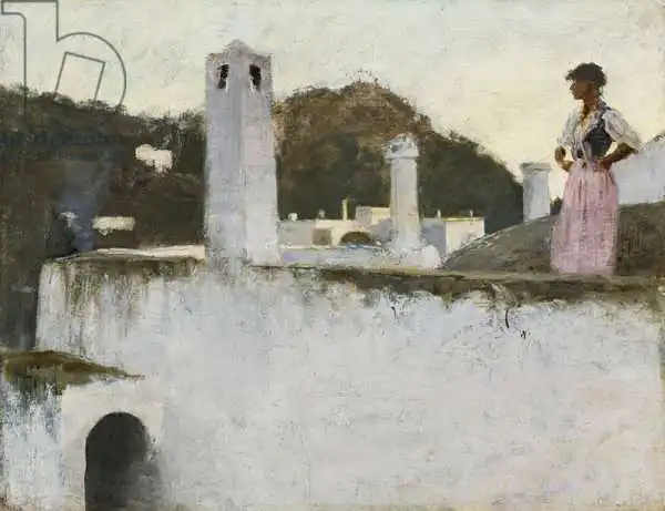 Sargent, John Singer: Ansicht von Capri