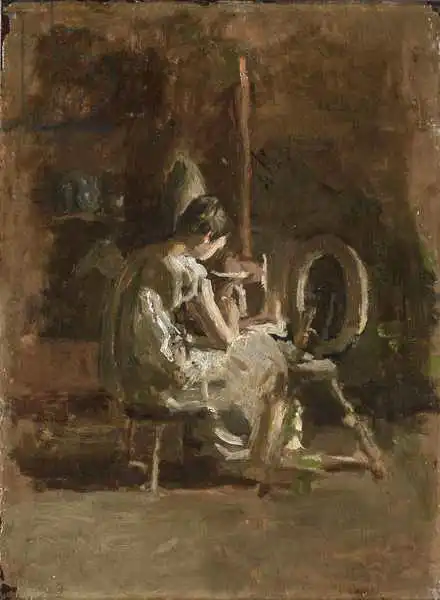 Eakins, Thomas: Sketches for ??oHome-Spun???