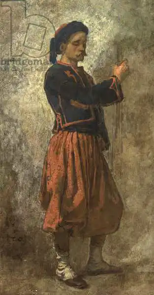 Couture, Thomas: Eine Zouave, 1856-62