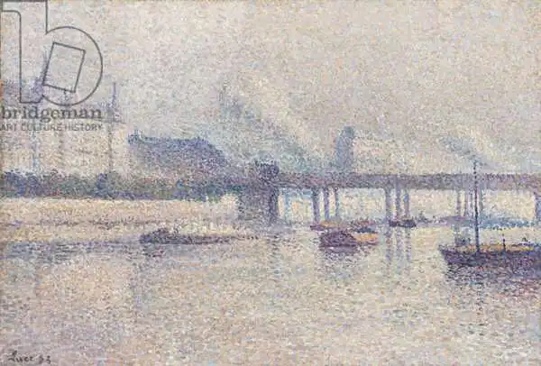 Luce, Maximilien: The Banks of the Seine River in Paris