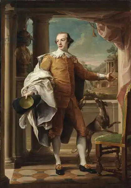 Batoni, Pompeo: Portrait de Sir Wyndham Knatchbull-Wyndham, 1758-59