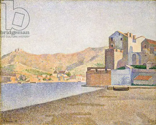 Signac, Paul: The Town Beach, Collioure, Opus 165